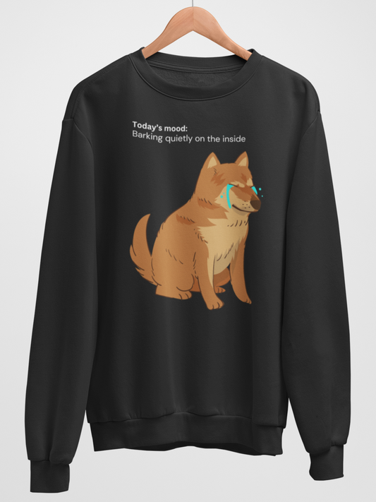 Barking Inside Premium Oversized Sweatshirt